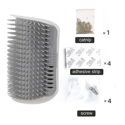 Pet Self Grooming Brush, Cat Corner Massage Comb, Cat Scratcher, Pet Back Massager, Wall Corner Cat Scratching Brush, Pet Stuff