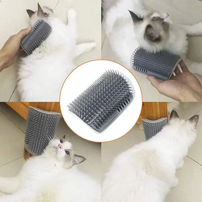 Pet Self Grooming Brush, Cat Corner Massage Comb, Cat Scratcher, Pet Back Massager, Wall Corner Cat Scratching Brush, Pet Stuff